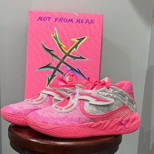 Puma Not From Here Pink Iridescent Athletic Sneakers